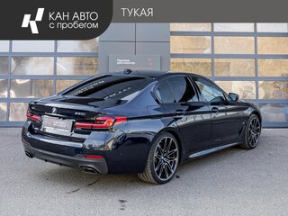 2020 BMW 5 серии 530i xDrive VII (G30/G31/G38) Рестайлинг, чёрный, 4240000 рублей, вид 3