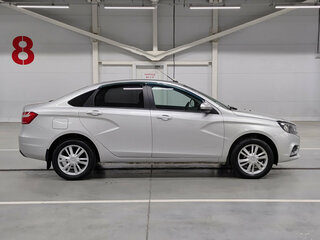 2018 Lada (ВАЗ) Vesta I, серебристый, 790000 рублей, вид 4
