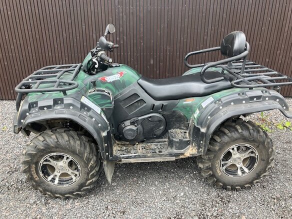 2013 CFMoto CF500-2А, зелёный - вид 7