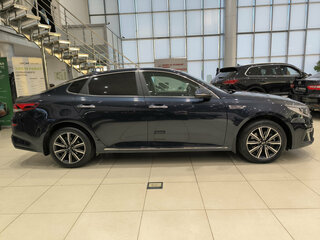 2018 Kia Optima IV Рестайлинг, синий, 1950000 рублей, вид 4