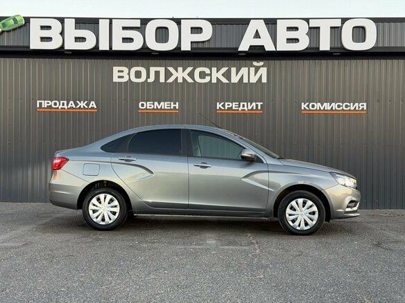2020 Lada (ВАЗ) Vesta I, серый, 1120000 рублей - вид 3