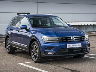 2018 Volkswagen Tiguan II, синий, 2419000 рублей, вид 3