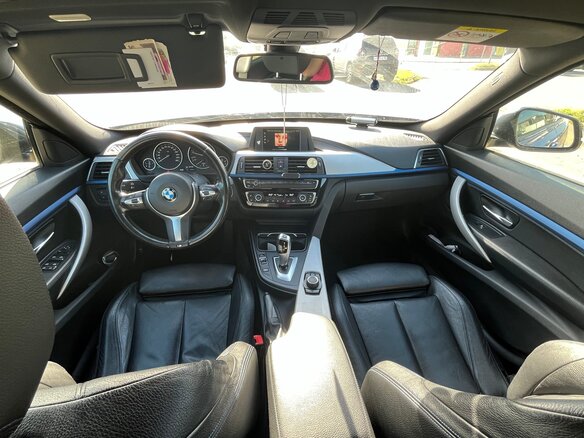 2018 BMW 3 серии Gran Turismo 320d xDrive VI (F3x) Рестайлинг, синий, 2690000 рублей - вид 9