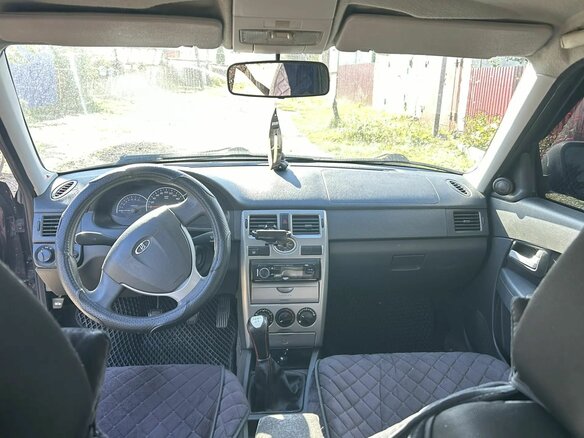 2013 Lada (ВАЗ) Priora I Рестайлинг, пурпурный, 330000 рублей - вид 3