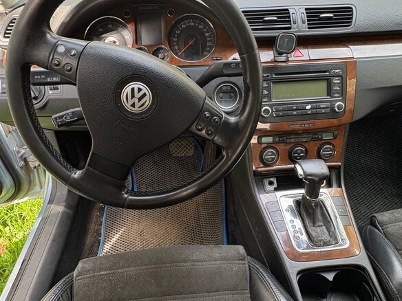 2005 Volkswagen Passat B6, голубой - вид 6