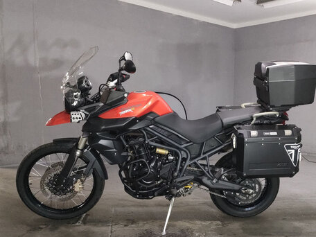 2012 Triumph Tiger 800, оранжевый, 615000 рублей, вид 1