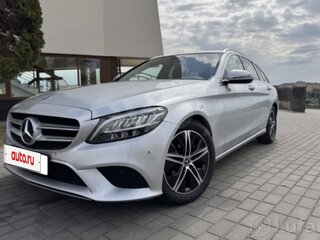 2018 Mercedes-Benz C-Класс 200 d IV (W205) Рестайлинг, серебристый, 1740549 рублей, вид 3
