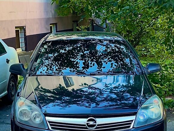 2010 Opel Astra H Рестайлинг, чёрный, 415000 рублей - вид 1