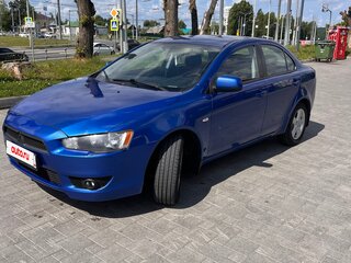2008 Mitsubishi Lancer X, синий, 550000 рублей, вид 1