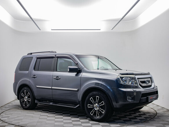 2011 Honda Pilot II, серый - вид 2