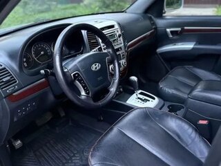 2007 Hyundai Santa Fe II, серебристый, 990000 рублей, вид 4