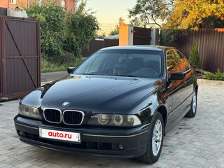 2002 BMW 5 серии 525i IV (E39) Рестайлинг, чёрный, 795000 рублей, вид 4