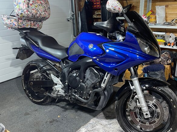 2005 Yamaha FZ6, синий, 350000 рублей - вид 2