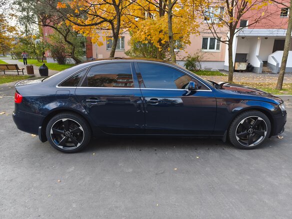 2008 Audi A4 IV (B8), синий, 890000 рублей - вид 2