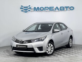 2014 Toyota Corolla XI (E160, E170, E180), серебристый, 1375000 рублей, вид 1