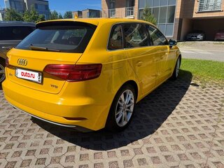 2017 Audi A3 III (8V) Рестайлинг, жёлтый, 1555555 рублей, вид 3