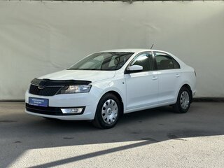 2017 Skoda Rapid I Рестайлинг, белый, 1250000 рублей, вид 1