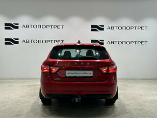 2018 Lada (ВАЗ) Vesta SW I, красный, 899000 рублей, вид 4