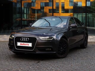 2013 Audi A4 IV (B8) Рестайлинг, чёрный, 1320000 рублей, вид 1