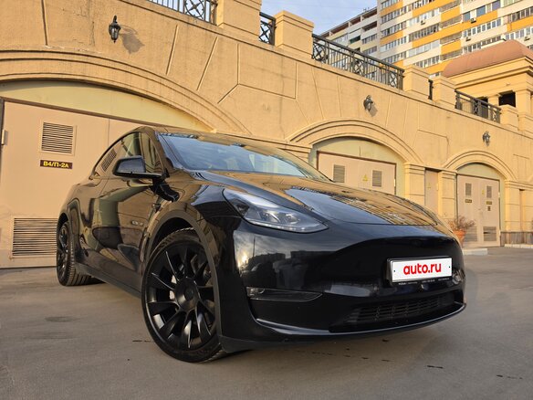 2022 Tesla Model Y Long Range Dual Motor I, чёрный, 4700000 рублей - вид 2