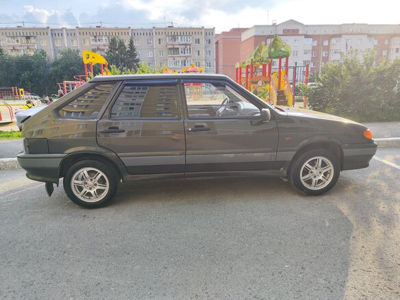 2007 Lada (ВАЗ) 2114, зелёный, 240000 рублей - вид 6