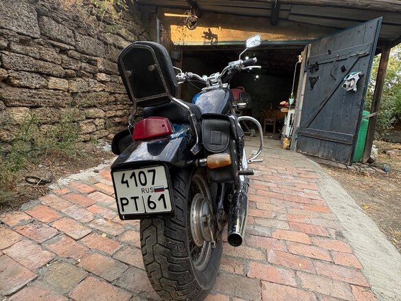1996 Honda Steed 400, чёрный, 250000 рублей - вид 7