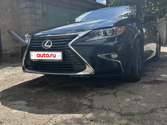 2017 Lexus ES 250 VI Рестайлинг, чёрный, 3500000 рублей - вид 1