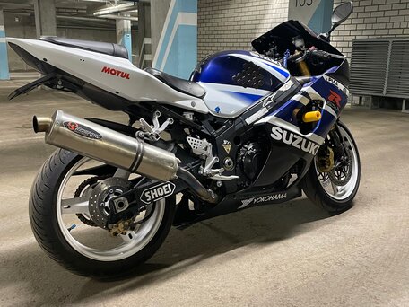 2004 Suzuki GSX-R 1000, синий, 449000 рублей, вид 2