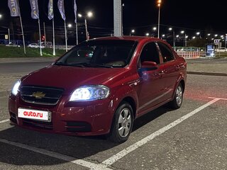 2011 Chevrolet Aveo I Рестайлинг, красный, 450000 рублей, вид 3