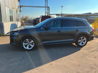 2023 Audi Q7 45 TDI II (4M) Рестайлинг, серый, 8100000 рублей, вид 4