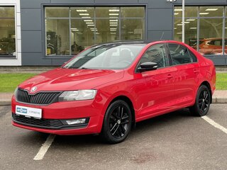 2017 Skoda Rapid I Рестайлинг, красный, 1150000 рублей, вид 1