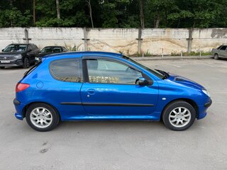 2007 Peugeot 206, синий, 195000 рублей, вид 4