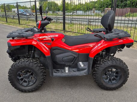 2026 CFMoto CFORCE 520 L, красный, 670000 рублей, вид 2