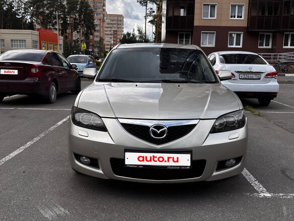 2007 Mazda 3 I (BK) Рестайлинг, серый, 650000 рублей