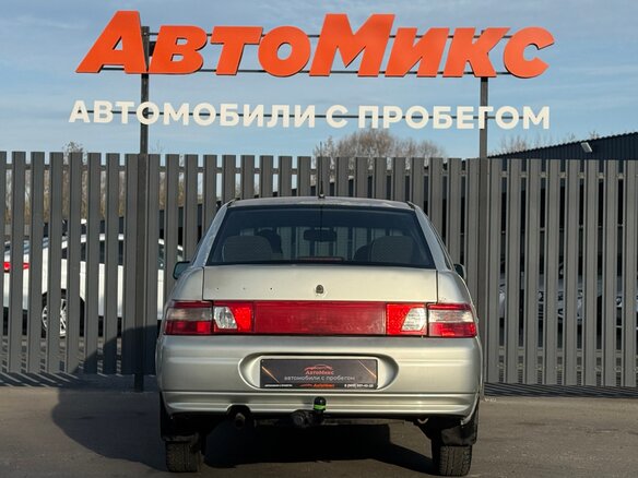 2005 Lada (ВАЗ) 2110, серебристый, 95000 рублей - вид 4
