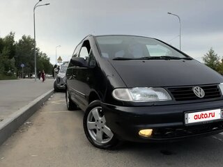 1998 Volkswagen Sharan I, чёрный, 500000 рублей, вид 2