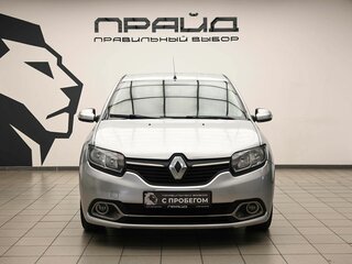 2014 Renault Logan I Рестайлинг, серый, 540000 рублей, вид 2
