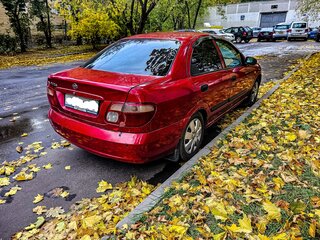 2003 Nissan Almera II (N16) Рестайлинг, красный, 155000 рублей, вид 2