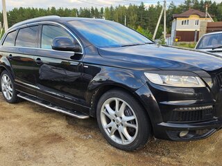 2008 Audi Q7 I (4L), чёрный, 1300000 рублей, вид 2