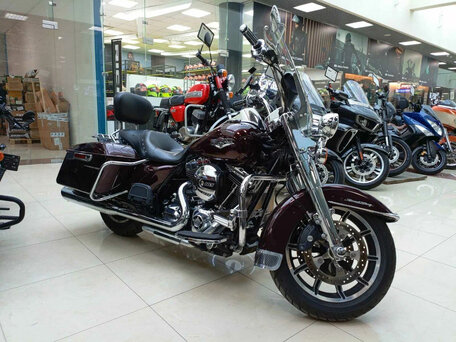 2014 Harley-Davidson Road King, пурпурный, 1300000 рублей, вид 3