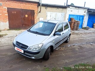 2009 Hyundai Getz I Рестайлинг, серебристый, 370000 рублей, вид 1