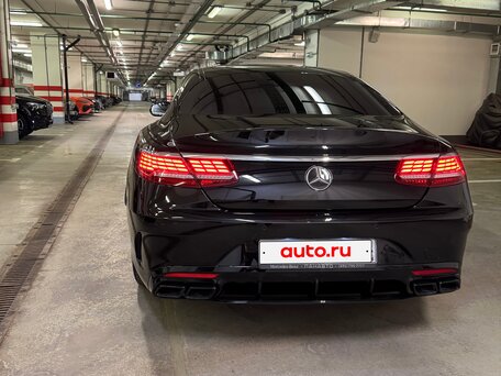 2017 Mercedes-Benz S-Класс 400 VI (W222, C217), чёрный, 6600000 рублей, вид 4
