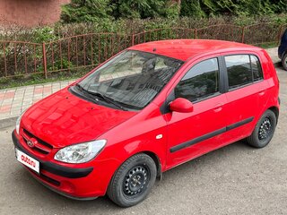 2007 Hyundai Getz I Рестайлинг, красный, 492000 рублей, вид 2