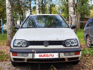 1995 Volkswagen Golf III, белый, 160000 рублей, вид 2