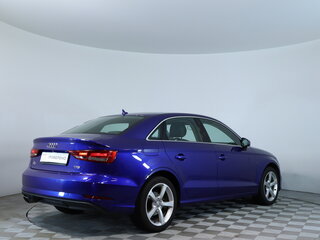 2017 Audi A3 III (8V) Рестайлинг, синий, 1747900 рублей, вид 5