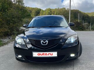 2008 Mazda 3 I (BK) Рестайлинг, чёрный, 465000 рублей, вид 1