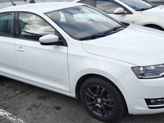 2017 Skoda Rapid I Рестайлинг, белый, 1200000 рублей, вид 1
