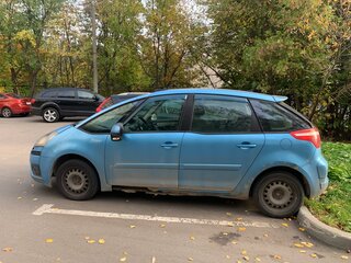 2008 Citroen C4 Picasso I, голубой, 500000 рублей, вид 3