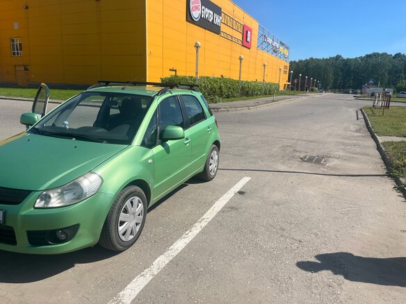 2009 Suzuki SX4 I (Classic), зелёный - вид 2
