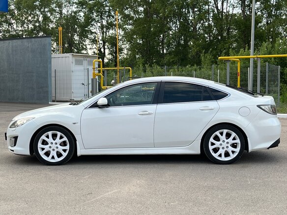 2008 Mazda 6 II (GH), белый, 800000 рублей - вид 3